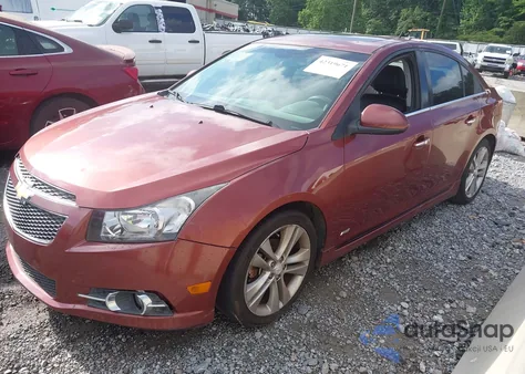 2012 Chevrolet Cruze Ltz z USA, uszkodzony, nr VIN 1G1PH5SC5C7213557